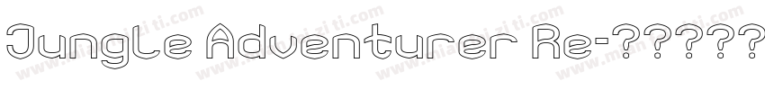 Jungle Adventurer Re字体转换